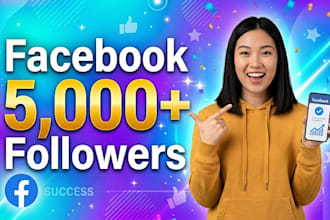 get 5000 facebook page followers and like