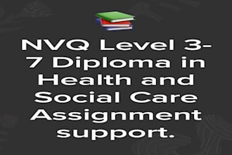 assist with nvq, ncfe, othm adult care diploma