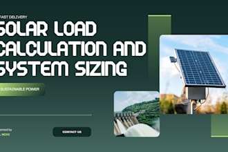 design and calculate your home or business solar system
