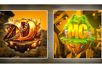 create minecraft server logo and server icon