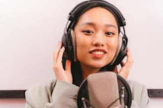 sing as female vocalist in italian, englsh, spanish, french