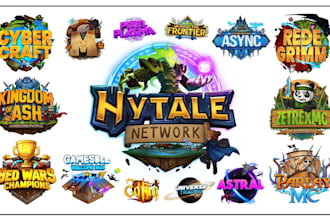 create minecraft server logo and server icon
