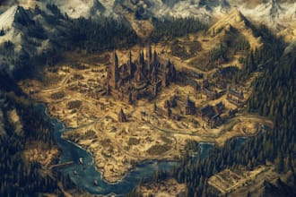 create a fantasy map for dnd