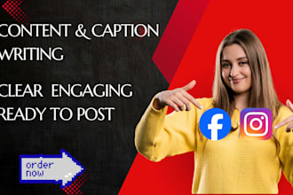create instagram tiktok content strategy captions calendar