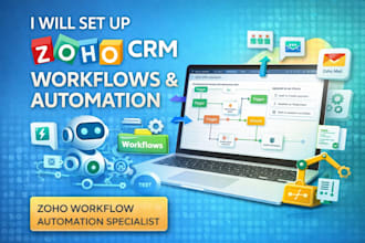 set up zoho crm workflows and automation for your business