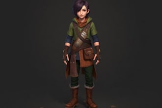 create a game character