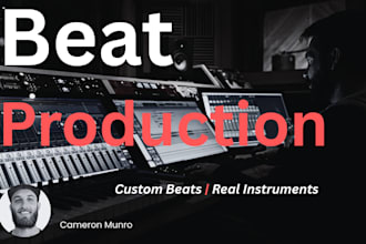 produce a custom beat or instrumental for your song