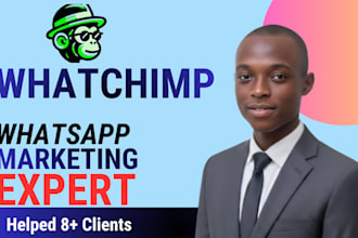 set up whatchimp whatsapp API and create automated chatbots