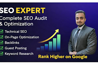 provide complete monthly SEO for your website