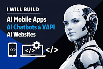 build ai mobile app, ai chatbot, vapi ai, ai website, ai mobile app development