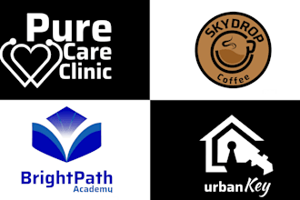 design a professional and modern logo for your business