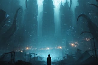 design crime, horror, fantasy, sci fi, mystery book cover