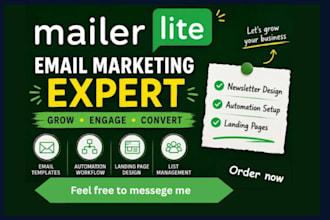 setup mailerlite email and mailchimp email automation,email marketing