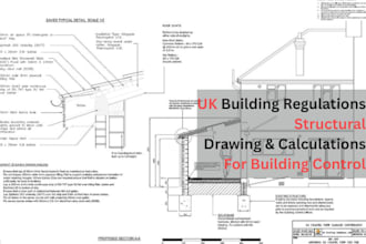uk building regulations drawing for loft conversion plans