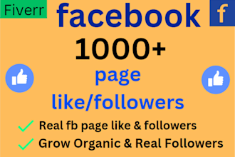 get 1000 facebook page followers and like