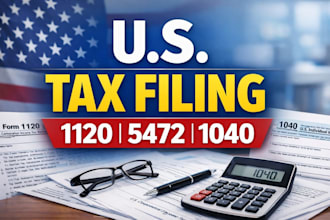 file US llc tax return form 1120 5472 and US personal tax 1040