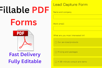 create professional fillable PDF forms using adobe acrobat