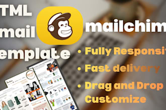 create responsive HTML email templates with fast delivery