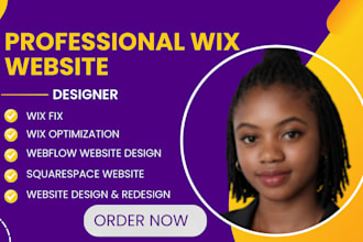 design, fix, and optimize your wix or webflow website