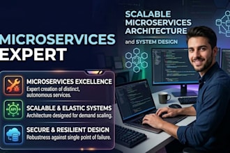 build scalable microservices using java spring boot