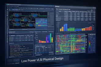 help in vlsi physical design, cmos and low power design