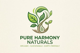 design a clean and eco friendly logo for your brand