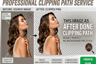 do bulk clipping path background removal and ecommerce photo editing