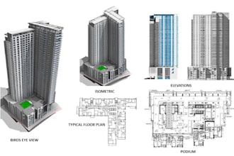 create accurate revit 3d models for architecture