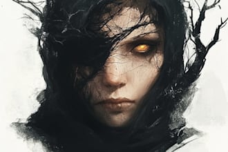 fantasy horror and fantasy horror character