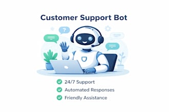 develop a customer support ai chatbot for your business