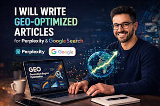 write geo optimized articles for perplexity and google search