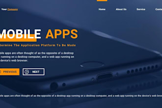 build a professional business website