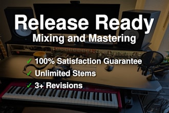 tune, mix and master your rock song