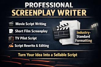 write movie script short film screenplay scriptwriter film script feature film
