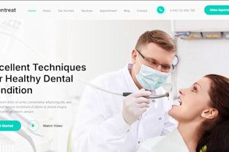 build holistic healing, herbal medicine, traditional therapy website design