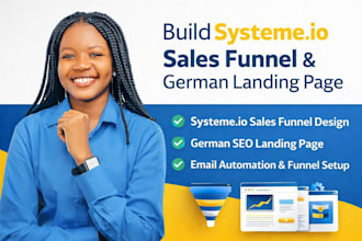 build systeme io sales funnel, systeme io website german systeme io landing page