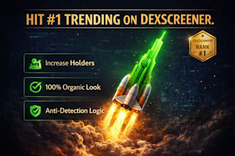 build a solana dexscreener trending bot and organic volume maker for base