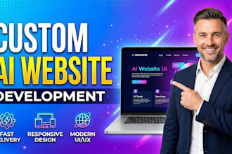 build an ai powered ecommerce or business websites