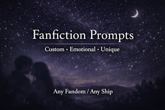 create fanfiction prompts and story ideas