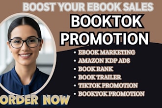 booktok book promotion ebook promotion rank amazon kdp ads book marketing