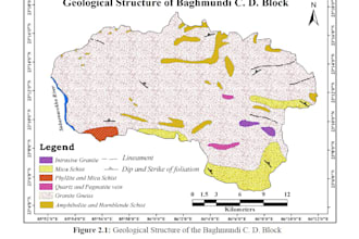 create muiti temporal lulc maps ,thematic maps, elevation map
