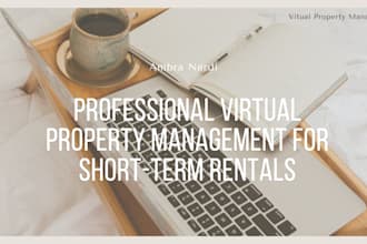 be your remote virtual property manager and cohost