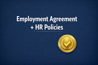 draft custom employment agreement with company policies for your business