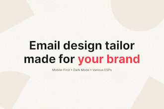 design and code a custom email for your brand