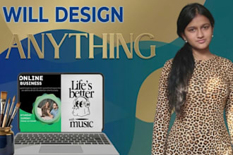 create any design using canva and adobe