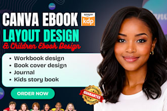 canva ebook design children book kids ebook design canva workbook lead magnet