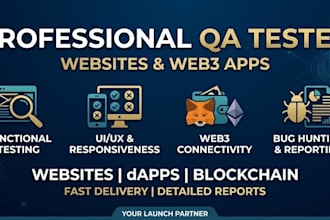 do QA testing for your website and web3 apps