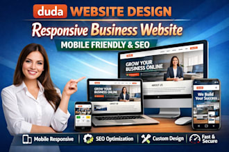 duda website design responsive business website mobile friendly SEO duda website