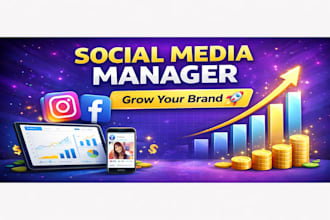 manage social media and do digital marketing to grow your business