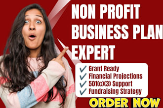 write nonprofit donation fundraising grant proposal startup business plan